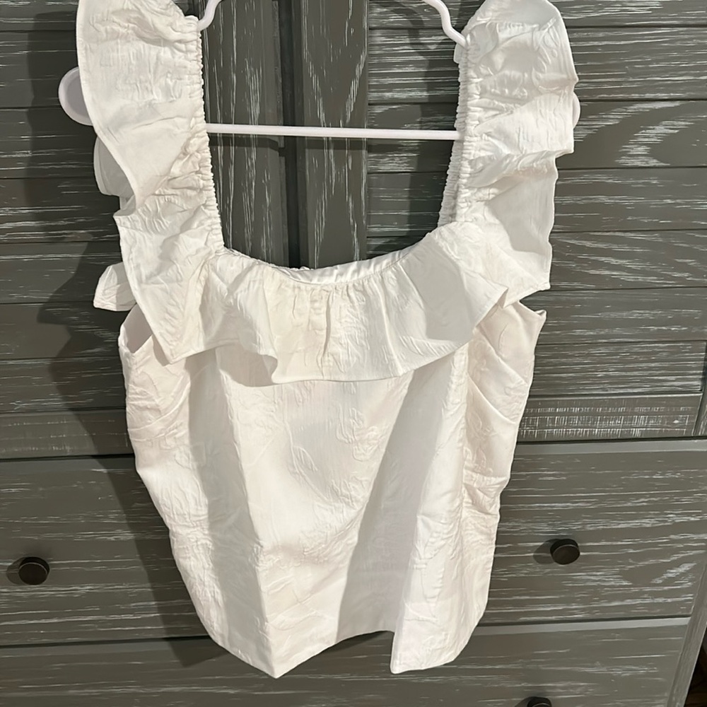 Lilly Pulitzer Zoya Ruffle Top